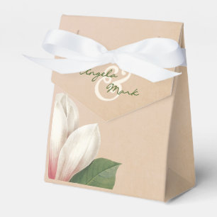 Caixinha De Lembrancinhas A flor da magnólia do sul que Wedding a