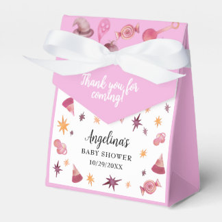 Caixinha De Lembrancinhas A Little Boo Pink Halloween Baby Shower