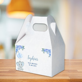 Caixinha De Lembrancinhas A Little Peanut is on the Way, Baby Shower Boy