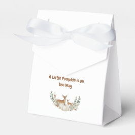 Caixinha De Lembrancinhas A Little Pumpkin is on the Way" Baby Bib