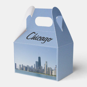 Caixinha De Lembrancinhas A Skyline de Chicago