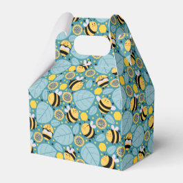 Caixinha De Lembrancinhas Abelhas de mel e flores solares