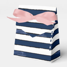 Caixinha De Lembrancinhas Abstrack marinho Strips Sem Olhos