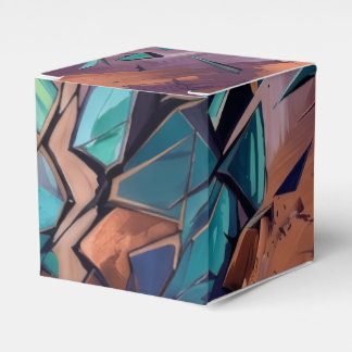 Caixinha De Lembrancinhas Abstrato