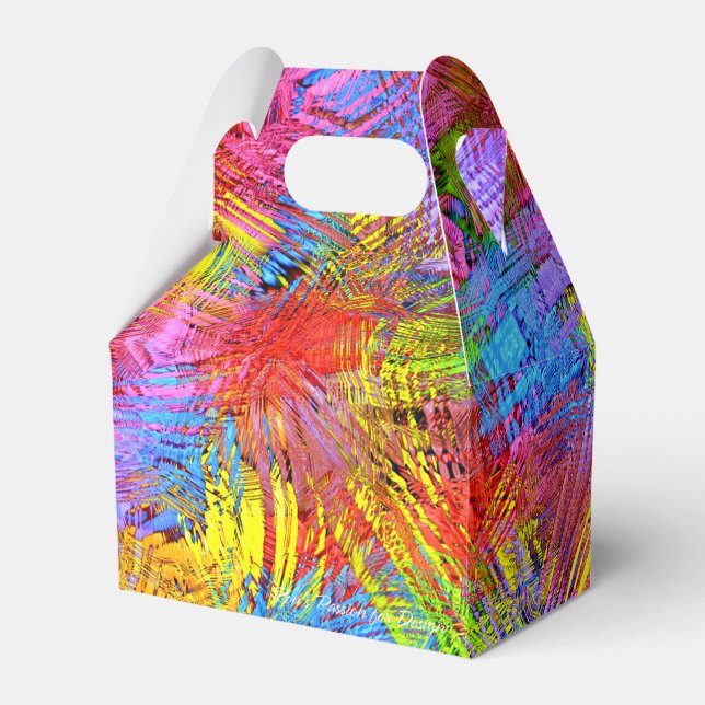 Caixinha De Lembrancinhas Abstrato art 171 (Frente)