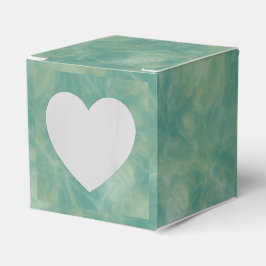 Caixinha De Lembrancinhas abstrato de mármore verde