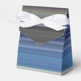 Caixinha De Lembrancinhas Abstrato nº 1: Azul e cinza