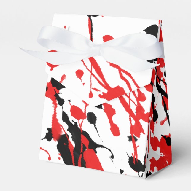Caixinha De Lembrancinhas Abstrato Splash e Drill (Frente)