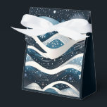 Caixinha De Lembrancinhas Abstrato Winter Wonderland Tent<br><div class="desc">*Personalize com seu texto.</div>
