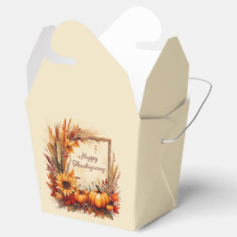 Caixinha De Lembrancinhas Ação de Graças do Autumn Mix frame