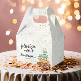 Caixinha De Lembrancinhas Adventure aguarda Chá de fraldas Confetti Viagem D