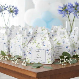 Caixinha De Lembrancinhas African Lily with Bluebird Mother and Baby