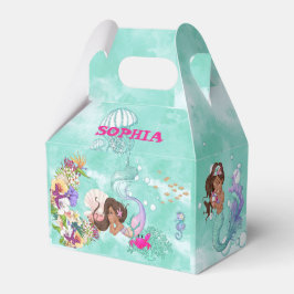 Caixinha De Lembrancinhas Água-viva doce Cute Cabelo Escuro Pessoal