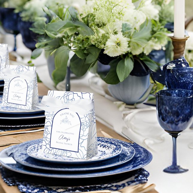 Caixinha De Lembrancinhas Algo Azul Antes De Eu Fazer Chá de panela Floral (Criador carregado)