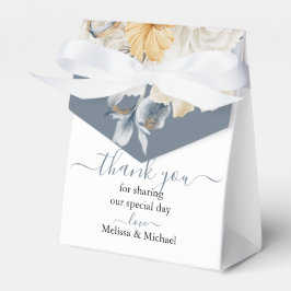 Caixinha De Lembrancinhas ALGO AZUL - Casamento FLORAL