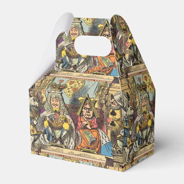 Caixinha De Lembrancinhas Alice no País das Maravilhas Cheshire Cat Caracter (Frente)