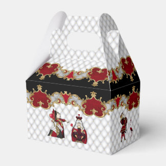 Caixinha De Lembrancinhas Alice no País das Maravilhas da Crimson e do Branc