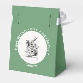 Caixinha De Lembrancinhas Alice no País das Maravilhas do Coelho Branco