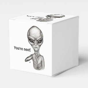 Caixinha De Lembrancinhas Alienígena ruim, você é a próxima!