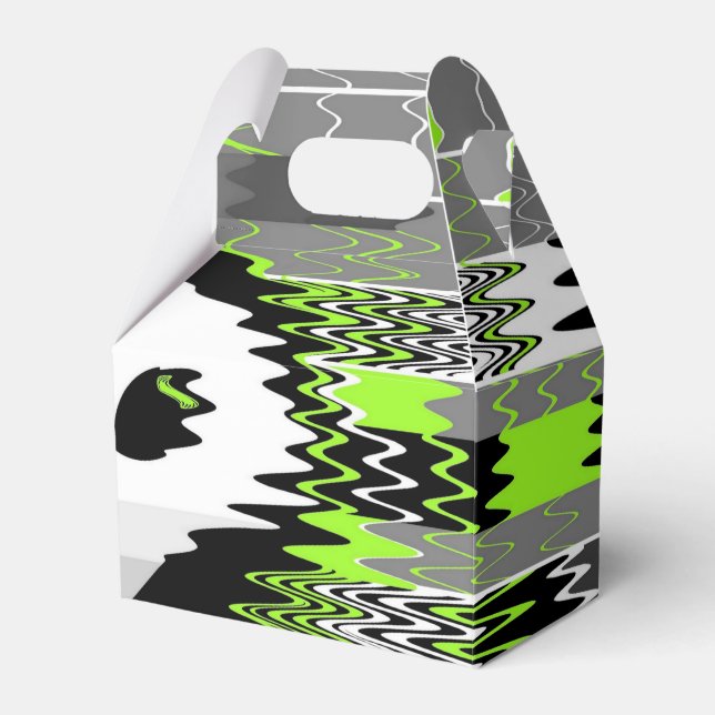 Caixinha De Lembrancinhas Alienígena TV a favor (Frente)