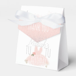 Caixinha De Lembrancinhas Aniversário da Menina Tutu Mínima Transformando Du