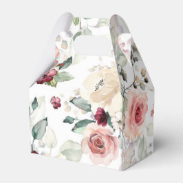 Caixinha De Lembrancinhas Aniversário de 7 de flor selvagem