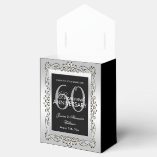 Caixinha De Lembrancinhas Aniversário de casamento decorativo à moda da