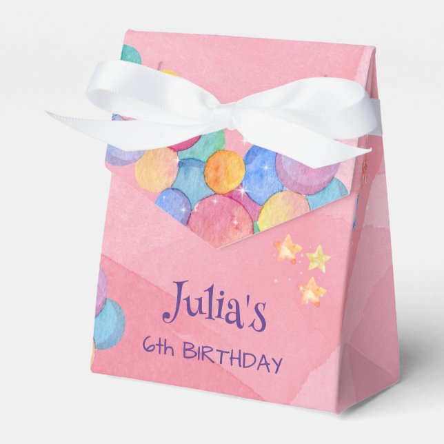 Caixinha De Lembrancinhas Aniversário de criança Pequeno e Bonito Monstro (Frente)