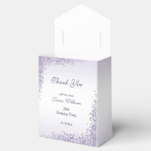 Aniversário de Decoração da Largura Roxa Esparcial