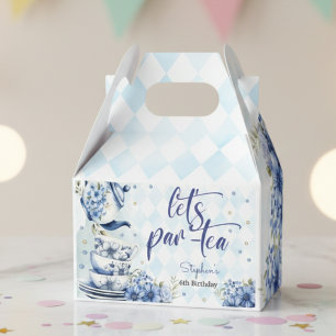 Caixinha De Lembrancinhas aniversário de par-chá de vamos para crianças