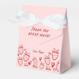 Caixinha De Lembrancinhas Aniversário do Coquette Girls de Morango