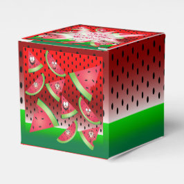 Caixinha De Lembrancinhas Aniversário do Criança de Melancia Engraçado