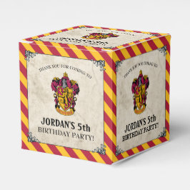 Caixinha De Lembrancinhas Aniversário do Harry Potter | Gryffindor
