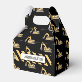 Caixinha De Lembrancinhas Aniversário do Padrão de Caminhão de Bombeiros de