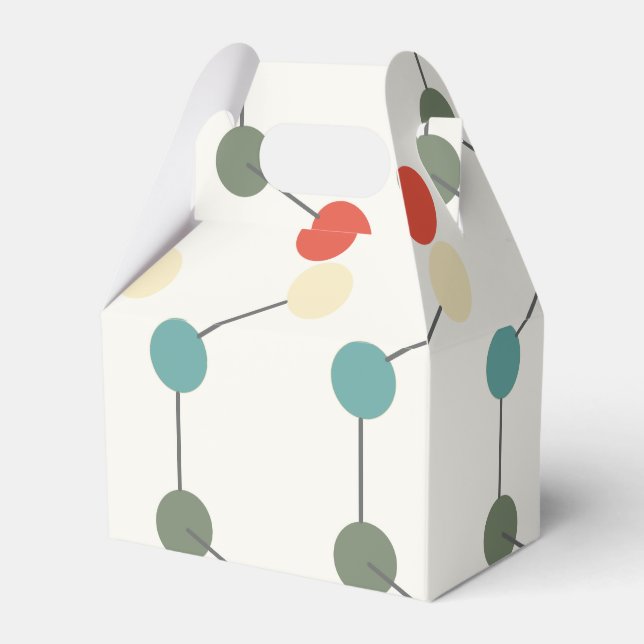 Caixinha De Lembrancinhas Aniversário do Partido Mad Scientist do Partido da (Frente)