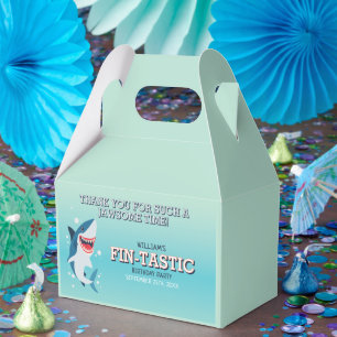 Caixinha De Lembrancinhas Aniversário do Tubarão-Tímido