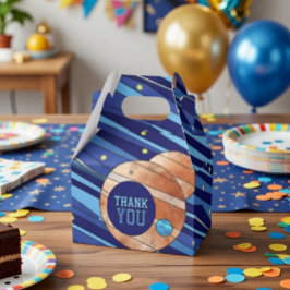 Caixinha De Lembrancinhas Aniversário Personalizado na Galáxia do Espaço Ext
