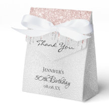 Aniversário, rosa de ouro com brilho de prata obri