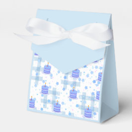 Caixinha De Lembrancinhas Aniversário Temático de Azul