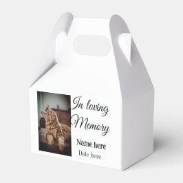 Caixinha De Lembrancinhas Ao amar a memória memorial keepape adicione nome d