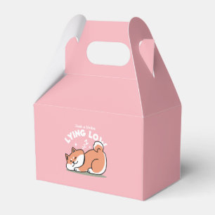 Caixinha De Lembrancinhas Apenas um Shiba Mente Baixo: Design de Shiba Inu C