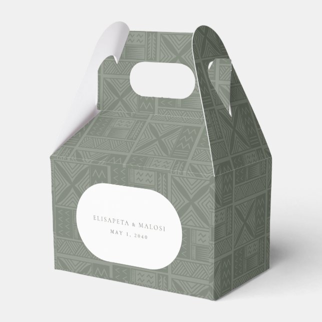 Caixinha De Lembrancinhas Apia Wedding Favor Box (Frente)