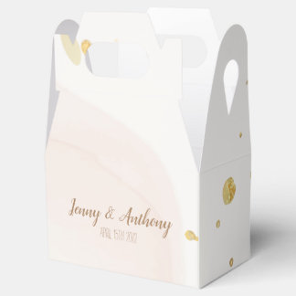 Caixinha De Lembrancinhas Aquarela Pastel personalizável