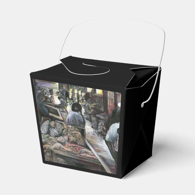 Caixinha De Lembrancinhas Aquatic, yet kissed with Desert Wind, Jerusalem (Frente)