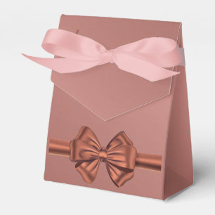 Caixinha De Lembrancinhas Arco Dourado cor-de-rosa do cetim -