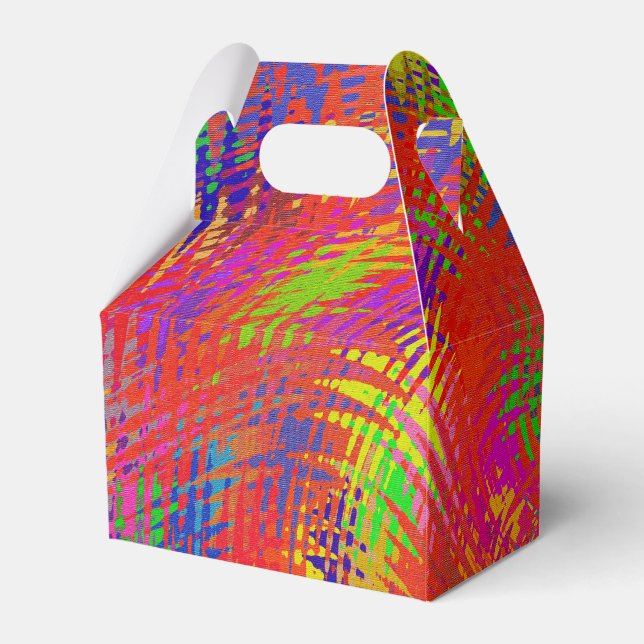 Caixinha De Lembrancinhas Arco-íris Tecido (Verso)