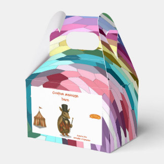 Caixinha De Lembrancinhas Armand, armadillo ringmaster