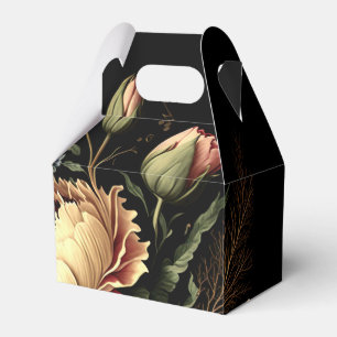 Caixinha De Lembrancinhas Arranjo Floral de Vintagem Magnífico