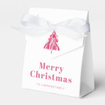 Árvore de Natal Rosa Personalizada Moderno Feliz N