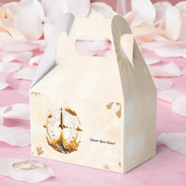 Caixinha De Lembrancinhas "Ascensão Solar" (Casamento)